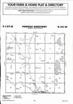 Pontiac Township, Enderlin, Directory Map, Cass County 2007